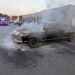 Сводка спасателей: в Тарту загорелся раритетный автомобиль