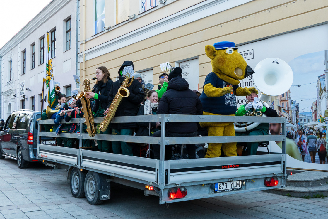 Во время Студенческих дней в центре Тарту будет ограничено движение