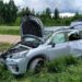 ДТП с переворотом и два пожара автомобилей: сводка спасателей