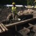 ВИДЕО: на месте центра Siuru обнаружили систему водостоков, относящуюся к 18-19-му векам